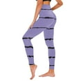 thumbnail image 1 of SELONE Leggings for Women High Waist Plus Size High Waist High Rise Elastic Waist Casual Slim Fit Printed Yoga Long Pant Straight Leg Pants Loose s for Everyday Wear Running Work Casual Event Purple L, 1 of 5