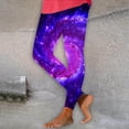 thumbnail image 1 of SELONE Leggings for Women Plus Size Mid Waist Gym Leggings Elastic Waist Full Length Summer Pants Curvy Slim Casual Long Vacation Pants Pull on Yoga Lightweight Multicolor 2XL Breathable Beach Pants, 1 of 4