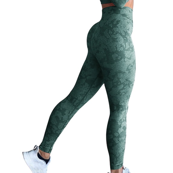 SELONE Leggings for Women Workout Capris High Waist Running Sports Yogalicious Utility Dressy Everyday Soft Jeggings Capris Leggings for Women Capri Jeggings Athletic Leggings for Women 30-Green S