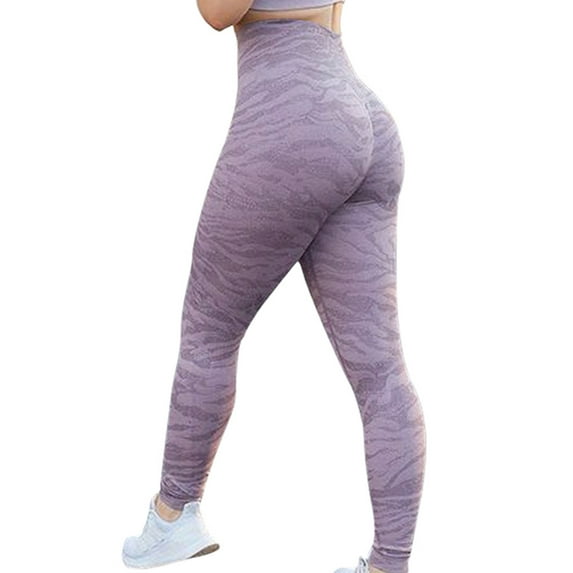 SELONE Leggings for Women Workout Capris High Waist Running Sports Yogalicious Utility Dressy Everyday Soft Lifting Leggings Capri Jeggings for Women Athletic Leggings for Women 27-Purple L