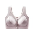 thumbnail image 1 of SELONE Lightly Padded Push up Bras for Women Wireless T Shirt Bra Wide Strap T Shirt Bras Breathable Underwear, 1 of 9