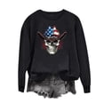 thumbnail image 1 of SELONE Long Sleeve Shirts for Women Fourth of July Print Letter Pullover Crewneck Tops Patriotic Graphic Clothes, 1 of 5