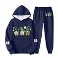thumbnail image 1 of SELONE Matching Sets Womens Jogging Set 2 Piece Floral Hooded Sweatshirts Cropped Pants with Pockets Casual Outfits, 1 of 4