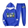 thumbnail image 1 of SELONE Matching Sets Womens Jogging Set 2 Piece Floral Hooded Sweatshirts Cropped Pants with Pockets Casual Outfits, 1 of 4
