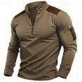 thumbnail image 1 of SELONE Men Sweatshirts Pullover Loose Crew Neck Long Sleeved Lightweight Casual Clothes Soild, 1 of 3