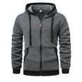 thumbnail image 1 of SELONE Men Sweatshirts Pullover Loose Crew Neck Long Sleeved Lightweight Casual Clothes Soild, 1 of 3
