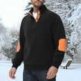 thumbnail image 1 of SELONE Men Sweatshirts Pullover Loose Crew Neck Long Sleeved Lightweight Casual Clothes Soild, 1 of 9