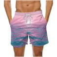 thumbnail image 1 of SELONE Men Swim Trunks Without Liner Hawaiian Board Shorts Elastic Waist Beach Shorts Pockets Vacation Bathing Suit, 1 of 4