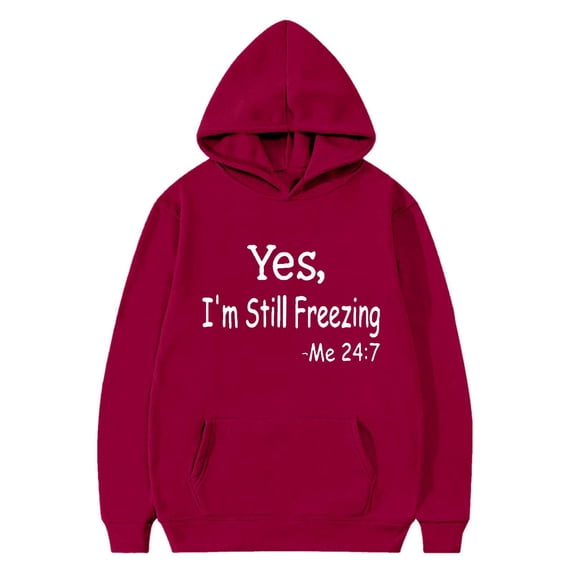 SELONE Oversized Hoodies for Girls Long Sleeve Hooded Sweatshirt Ribbed Cuffs Letter Pullover Fashion Coat with Pockets