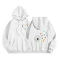 thumbnail image 1 of SELONE Oversized Hoodies for Women Pullover Sweatshirts Long Sleeved Drawstring Printed Tops Heavyweight Loose Outwear, 1 of 5