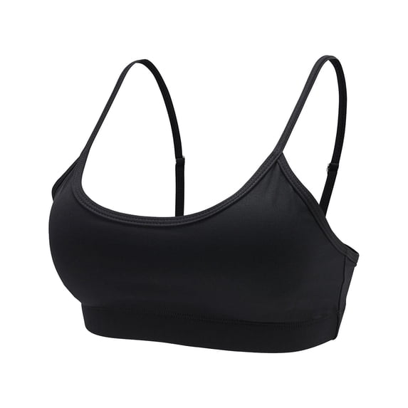 SELONE Padded Sports Bras for Women Support Yoga Bra T-Shirt Bralettes Solid Comfortable Underwear for Workout Fitness