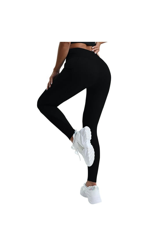 Plus Size Tights Leggings for Women Mesh Panels Stretch High Waisted Tight with Pockets Yoga Pants Running Pants