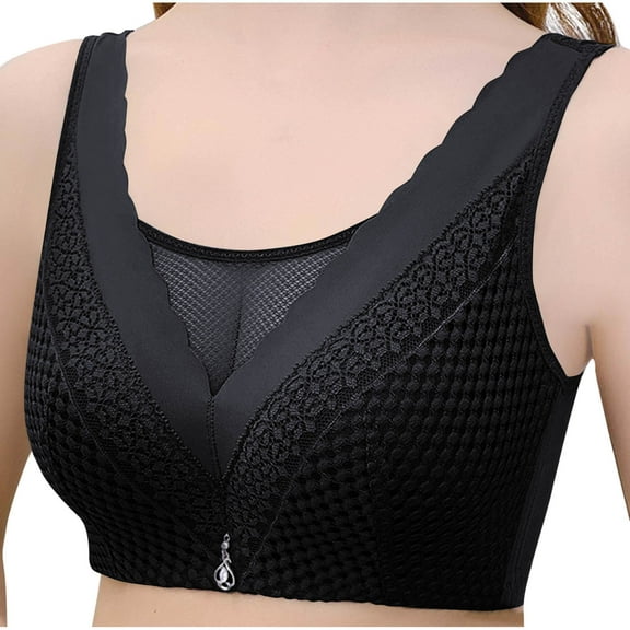 SELONE Push up Bras for Women Lace Lift Up Soft Bra Wide Strap T-Shirt Lift Bralette Everyday Solid Comfortable Underwear