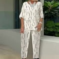 thumbnail image 1 of SELONE Summer Outfits for Women 2 Piece Cotton Linen Set Boyfriend Oversized T Shirts Straight Leg Pant Plus Size Tracksuit Crew Neck Casual Sets Fashion Suits Beach Outfits Two Piece Outfits, 1 of 6