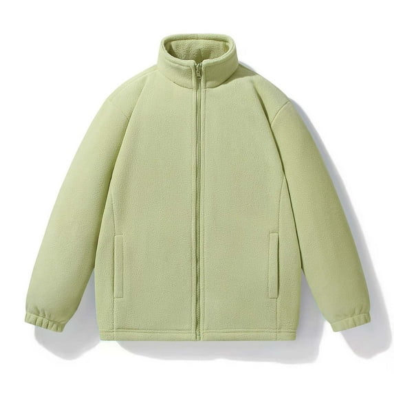 SELONE Sweatshirts for Men with Zipper Funnel Neck Long Sleeved Fleece Lightweight Casual Personalized Warm Clothes Soild