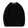 thumbnail image 1 of SELONE Sweatshirts for Men with Zipper Funnel Neck Long Sleeved Fleece Lightweight Casual Personalized Warm Clothes Soild, 1 of 2