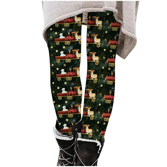 SELONE Sweatpants for Girls Christmas Reindeer Straight Leg Pants Elastic Waist Trousers Holiday Outfits