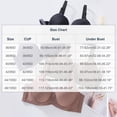 thumbnail image 1 of SELONE Underwire Bras for Women Full Coverage Push Up Seanless Lightly T Shirt Bra Spaghetti Strap Bras Solid Underwear, 1 of 2