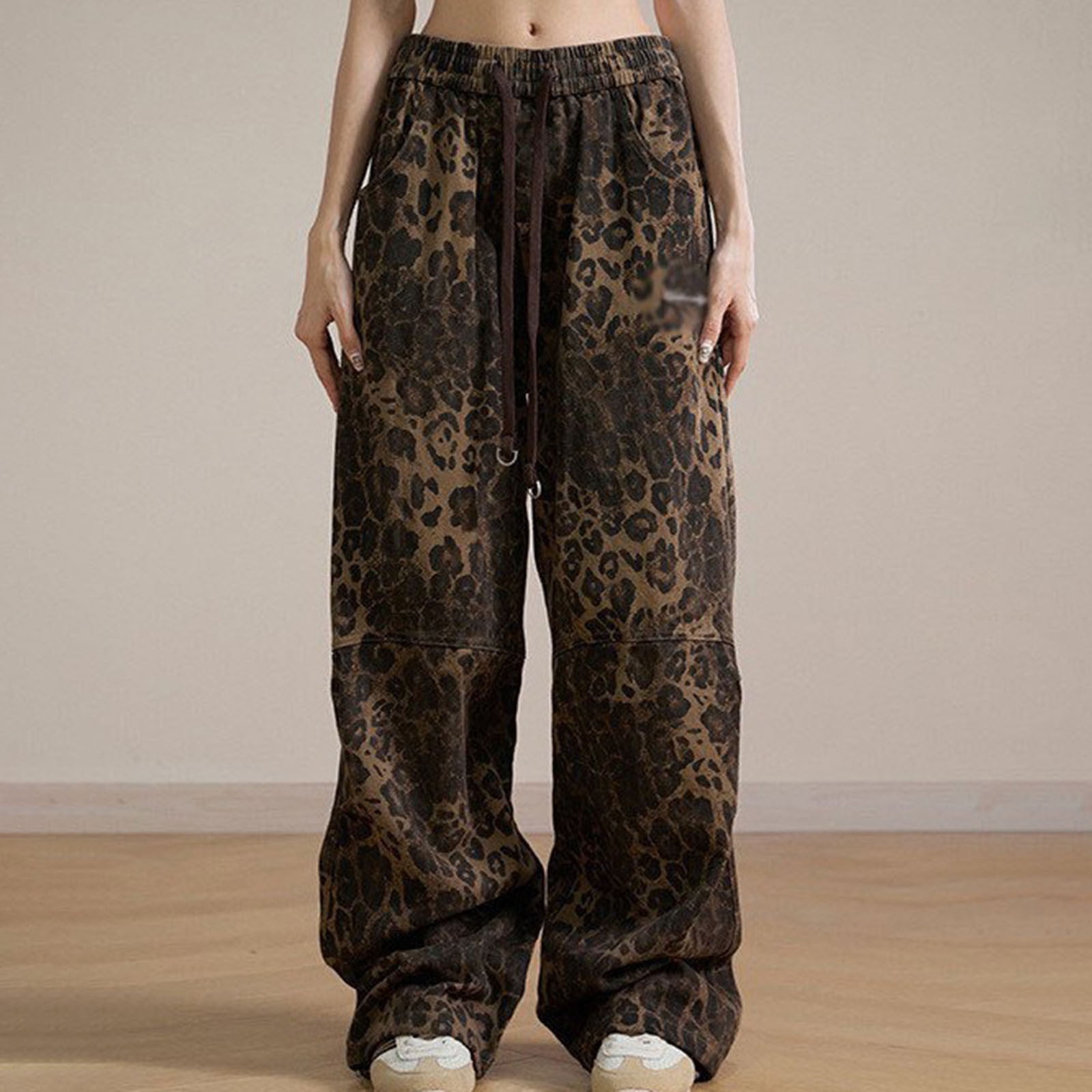 SELONE Wide Leg Jeans for Women Petite High Waist Polyester Athletic