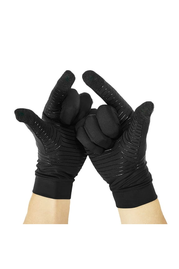 Winter Touchscreen Gloves Men Women Warm Gloves for Outdoor Skiing Cycling Sports Black