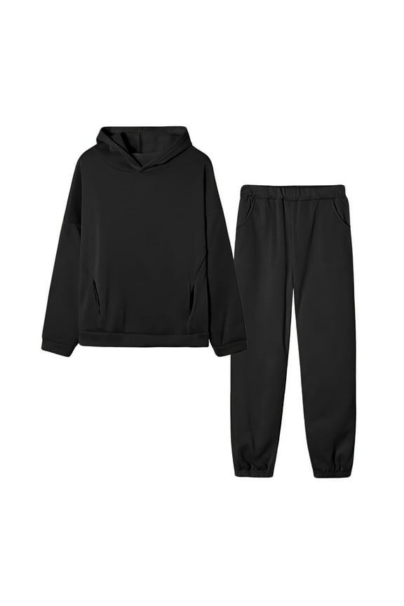 Womens 2 Piece Outfits Sweatsuit Sweatshirt Lounge Sets Sweatsuits 2 Piece Outfits Crew Neck Sweatshirt Sweatpant Tracksuit Fall Irregular Hem Pullover Lounge Sets Blue XL