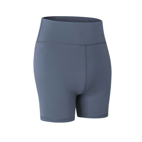 SELONE Womens Shorts Casual Summer With Pockets Shorts Workout High Waist High Rise Fitted Stretchy Yoga Athletic High-waist 3-point Belt Tight Quick-drying Stretch Fitness 3-point Outings Navy S