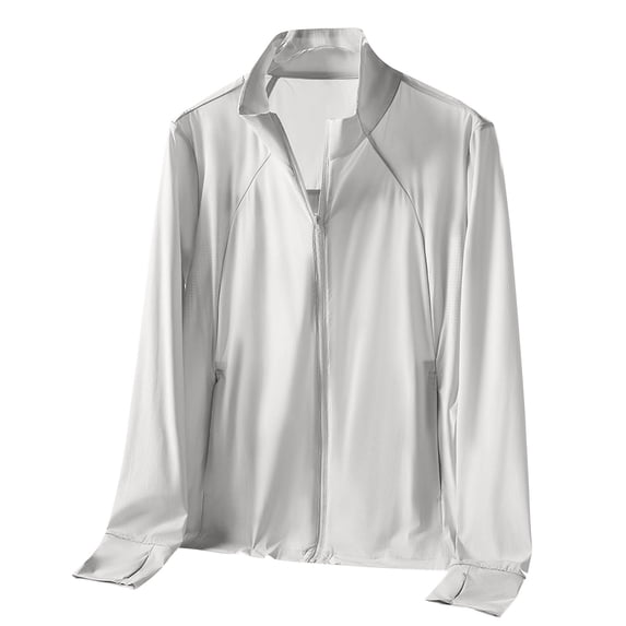 SELONE Womens Zip up Jacket Sun Protection Coats Long Sleeve Clothing Breathable Summer Casual Outwear with Pockets