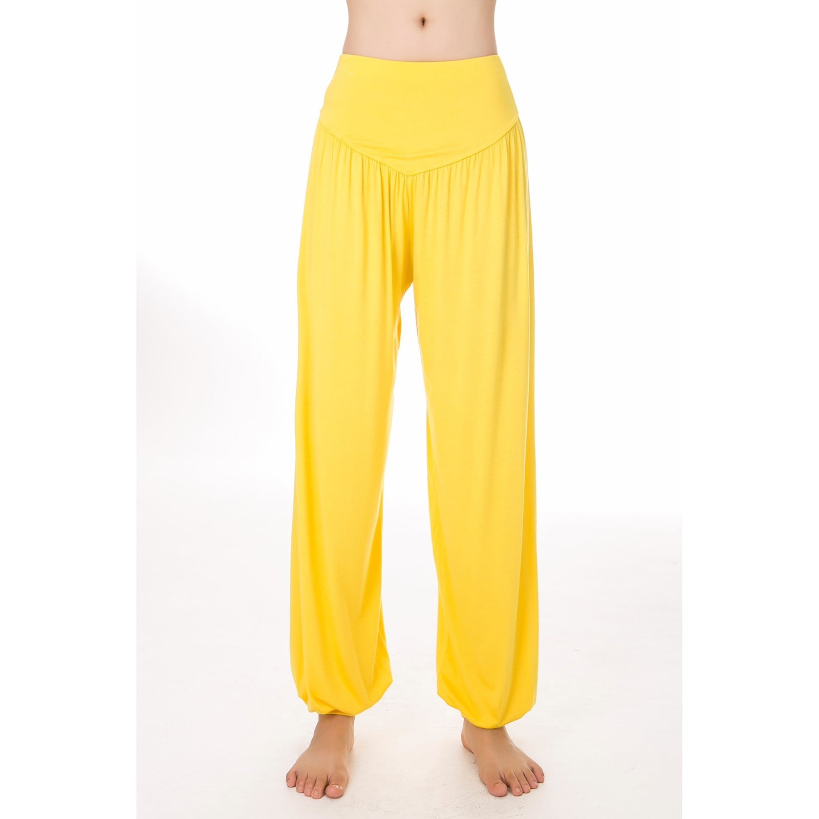 SELONE Yoga Pants for Women Pull On Lounge Pants Loose Baggy High