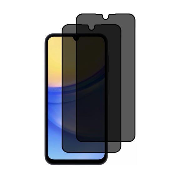 SELOZKE Black Privacy Screen Protector for Samsung Galaxy A15 5G /Galaxy A15 6.5 inch, 2-pack Anti-spy Anti-Scratch Tempered Glass Protector for Galaxy A15 5G /Galaxy A15 6.5 inch
