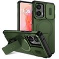 thumbnail image 1 of SELOZKE Compatible with Motorola Moto G Stylus 5G 2024 Green Phone Holder, Magnetic Protective Phone Case, 1 of 9