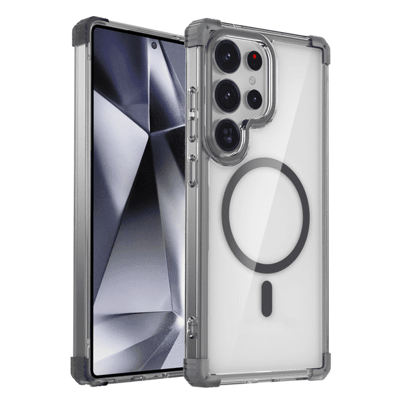 SELOZKE for Samsung Galaxy S26 Ultra 5G 2026 Phone Holder, Magnetic Protective Phone Case (Black)