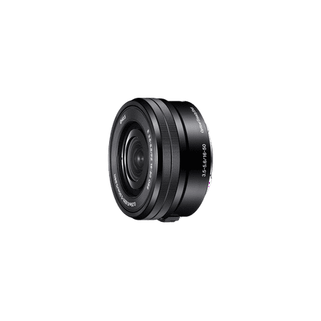 Sony - 16-50mm f/3.5-5.6 Retractable Zoom Lens for Most NEX E-Mount Cameras - Black