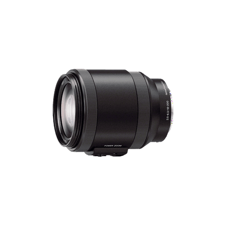 Sony - 18-200mm f/3.5-6.3 Power Zoom E-Mount Standard Zoom Lens - Black