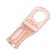SELTERM 2 AWG 3/8" Ring Battery Cable End Terminal Lugs Bare Copper 10ea