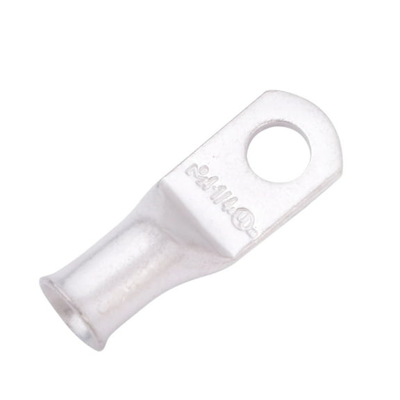 SELTERM 4 AWG 1/4" Ring Battery Cable End Terminal Lugs Marine Grade 10ea
