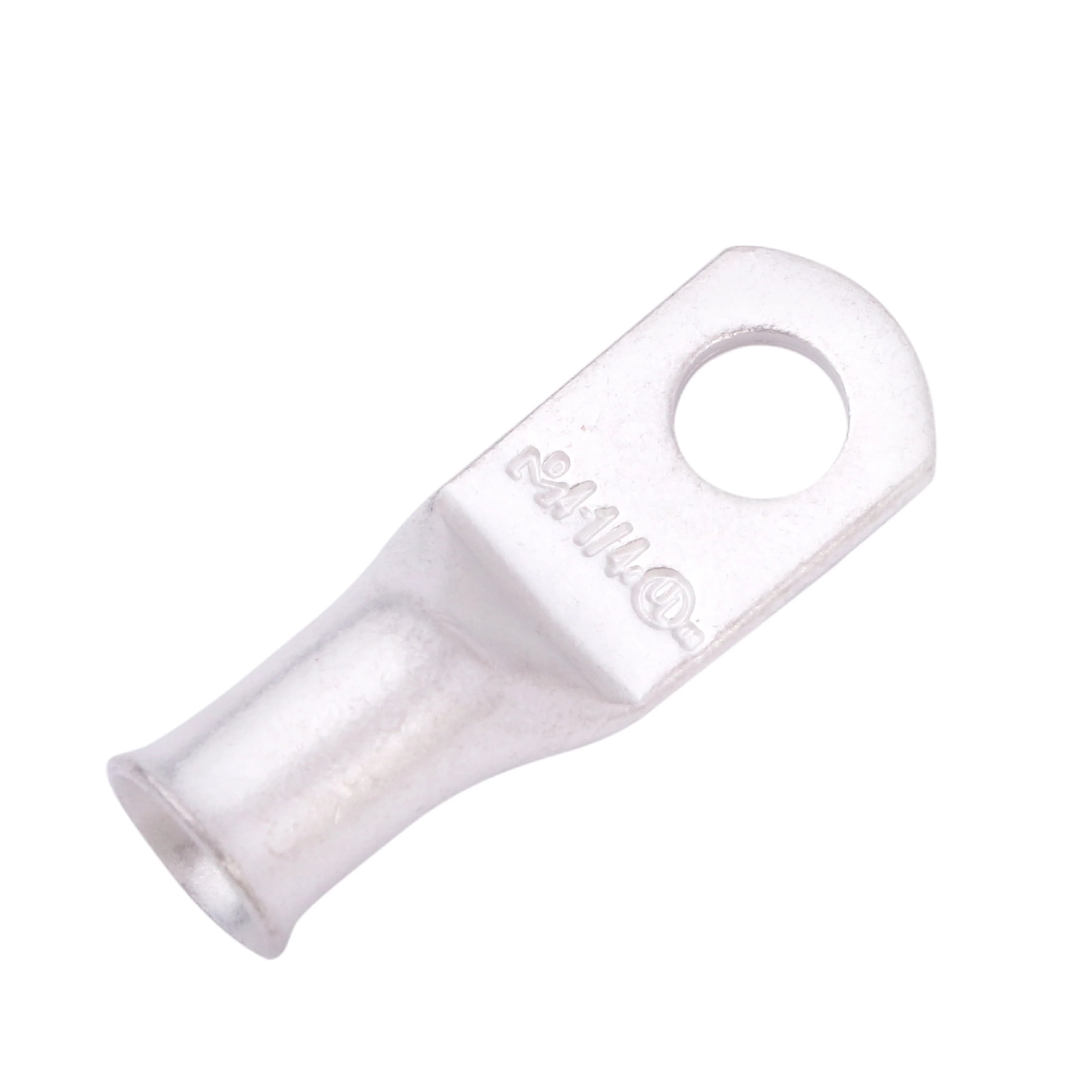 SELTERM 4 AWG 1/4" Ring Battery Cable End Terminal Lugs Marine Grade 25ea
