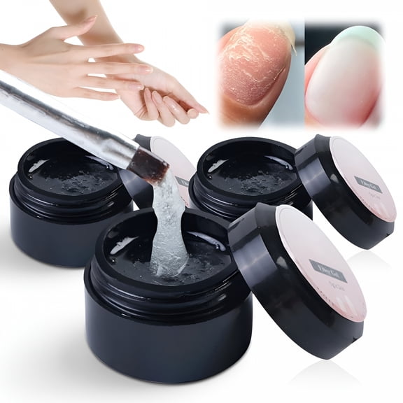 SELVORIA Nail Repair Protection Gel, Nail Repair Kit for Split Natural Nail, Instant Cracked Nail Repair Gel, Nail Repair Kit for Cracked Natural Nail Emergency Easy Quick Fix (3 PCS)
