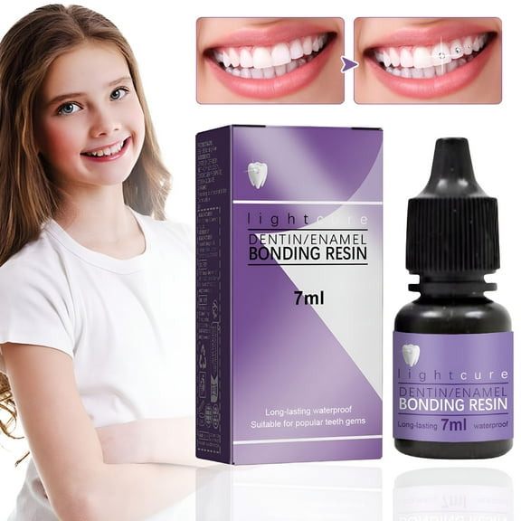 SELVORIA Tooth Gem Glue Strong Adhesive, Long-Lasting & Easy to Apply, Cosmetic Grade, Safe for Enamel, Temporary Rhinestone Glue, Party & Event Use, 7ml Makeup Organizers