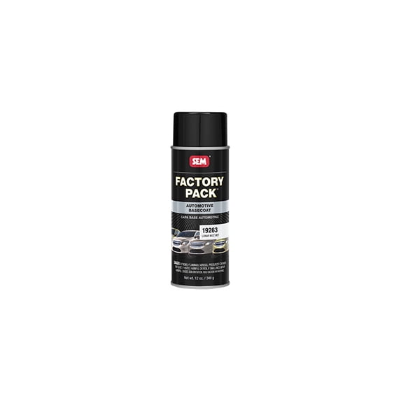Factory Pack 19263 Automotive Basecoat, 16 oz Aerosol Can, Lunar Mist Met, RTU Mixing