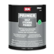 SEM 39681 Self Etching Primer, Gray, 1 gal, VOC Compliant