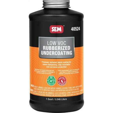 SEM Paints Low VOC Rubberized Undercoating