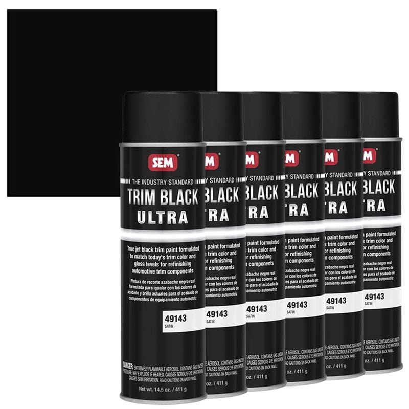 SEM 49143 Trim Black Ultra Satin