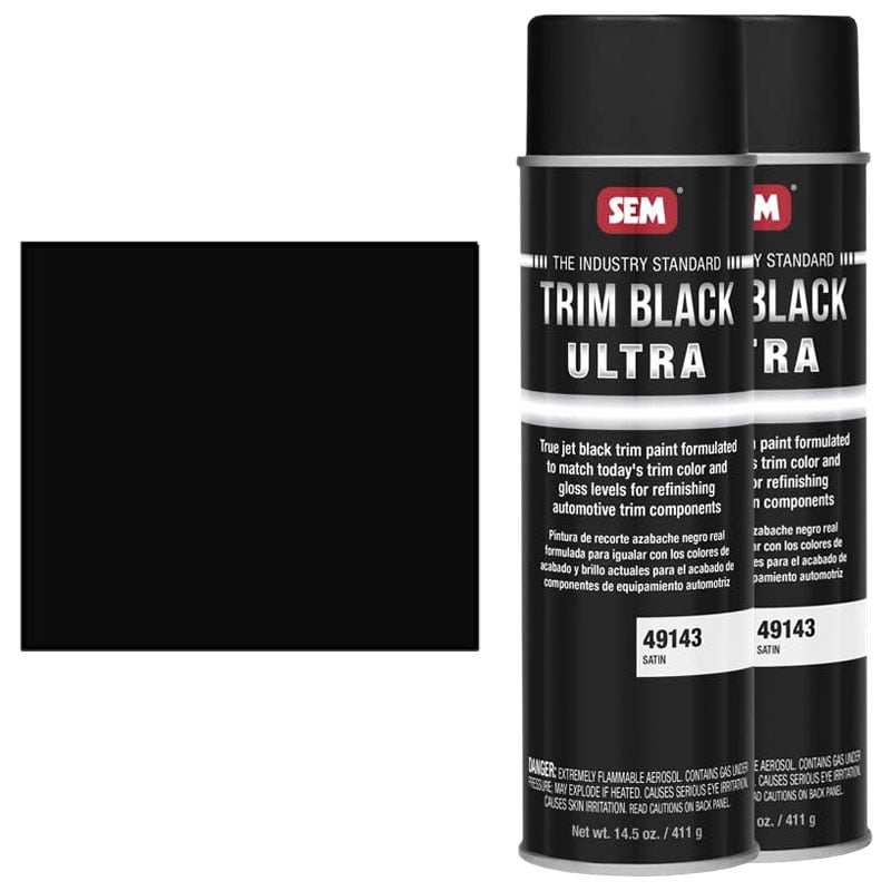 SEM 49143 Trim Black Ultra Satin