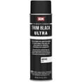 SEM 49143 Trim Black Ultra, Black Spray Paint with Satin Finish Designed for Plastic, Aluminum