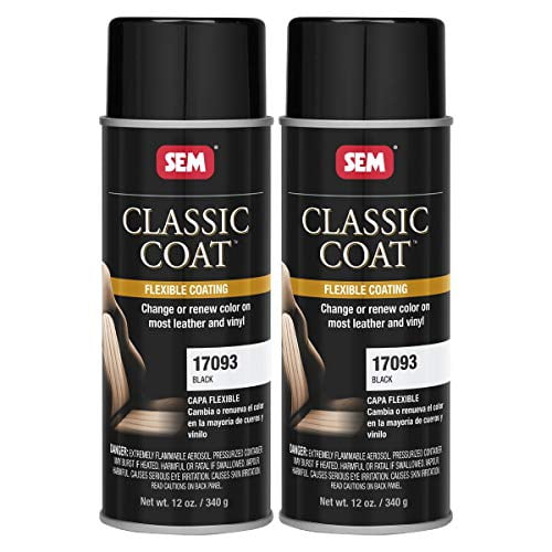 Sem 62213 Ez Coat Black 12 Oz (6 Pack Spray SEMu00ae 62273 EZ