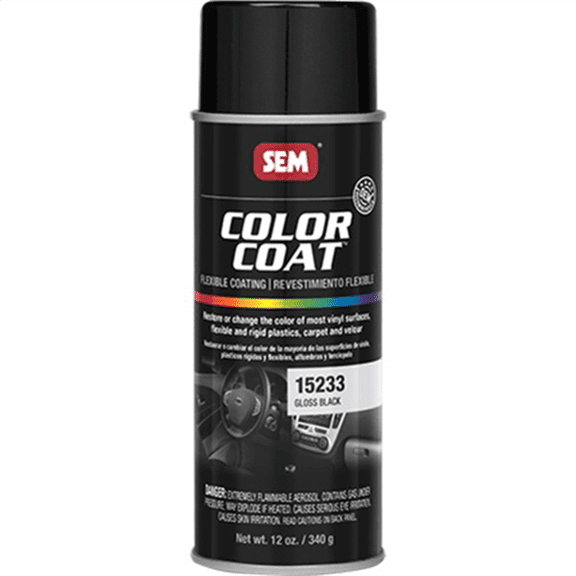 SEM Paints Color Coat Gloss Black