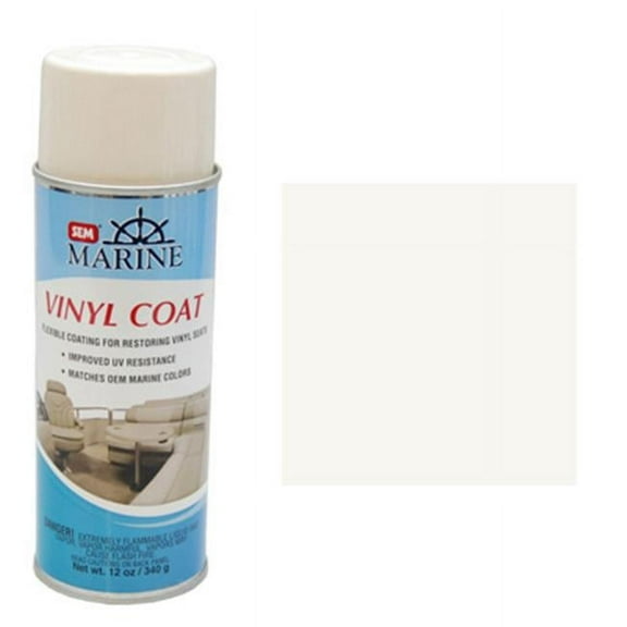 SEM Products 12 oz Vinyl Coat Flexible Aerosol Coating, Ranger Off - White