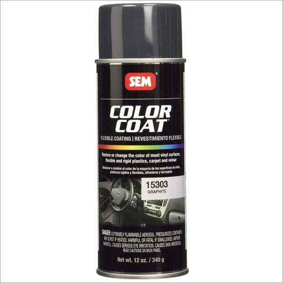 SEM Products 15303 Graphite Color Coat - 12 fl. oz.