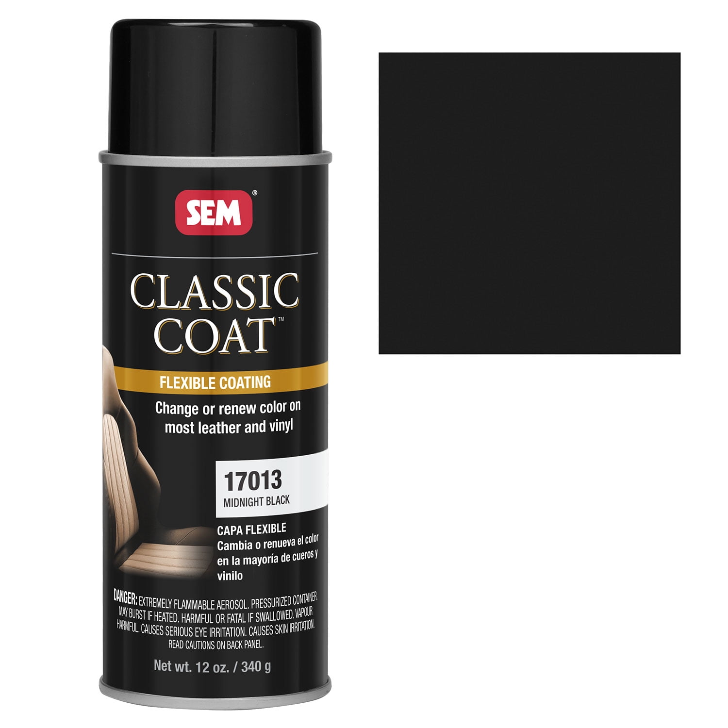 SEM 62213, EZ Coat, Black, Primer