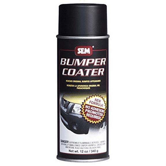 SEM Paints 39073 Bumper Coater, Gloss Silver